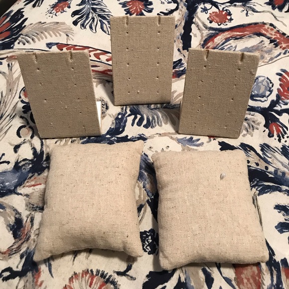 Stella & Dot Other - Earring stands/bracelet pillows Stella & Dot Other - Earring stands/bracelet pillows
